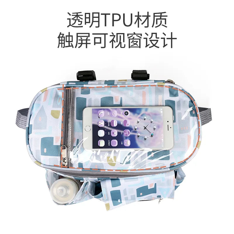 Universal Buggy Baby Pram Organizer Bottle Holder Stroller Storage Bag Mummy Bag Diaper Multipurpose Baby Stroller Accessories