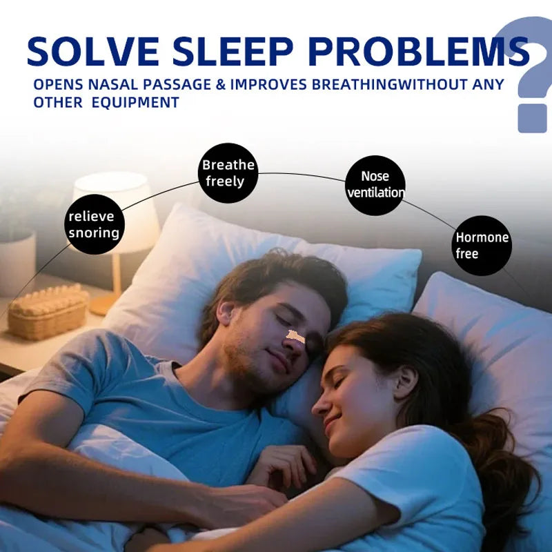 20/40/120/210PCS Nasal Strips Breathing Nose Patches for Adults and Child Better Sleeping Non-Invasive Anti Snoring Nose Breathe