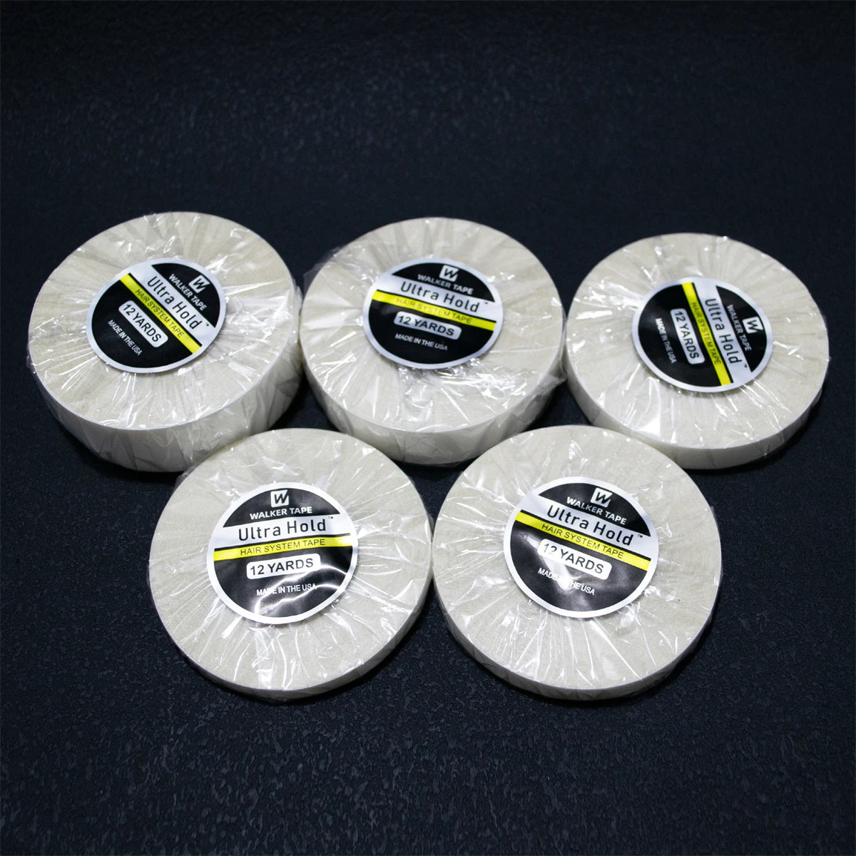 Walker Ultra Hold Tape 3/12/36 Yards Strong Adhesive Hair System Tape for Lace Wigs Toupees
