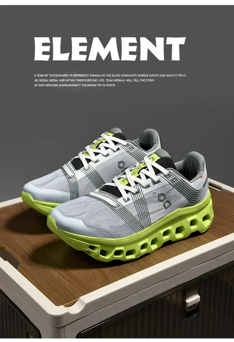 Running Sneakers Men Lightweight Breathable Wear-Resistant Soft Gym Jogging Shoes Comfort Marathon Athletic Sports Shoes for Man