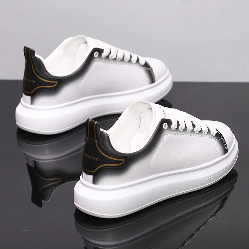 New Luxury Design Sneakers For Men Fashion White Board-shoe Soft Women Walking Shoes Running Shoes Couples Sneakers Tennis shoes