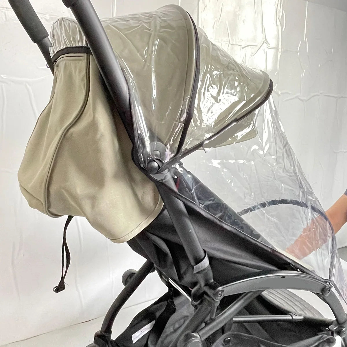 COLU KID® Baby Stroller Accessories Rain Cover Waterproof EVA Cover Compatible with Yoyo Yoyo2 Yoya Stroller