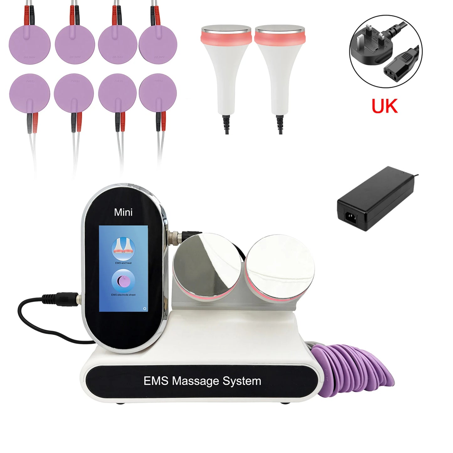 Microcurrent EMS Beauty Massage Device Body Care Relaxation Massager for Home and Spa Use