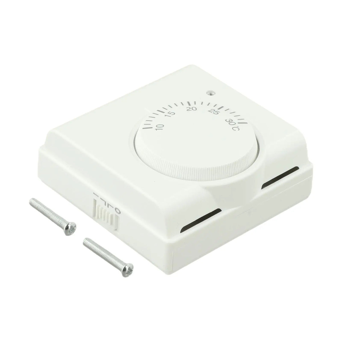 High Quality Practical Brand New Thermostat Temperature Switch White Room 2 Wire 220V AC Temperature Controller