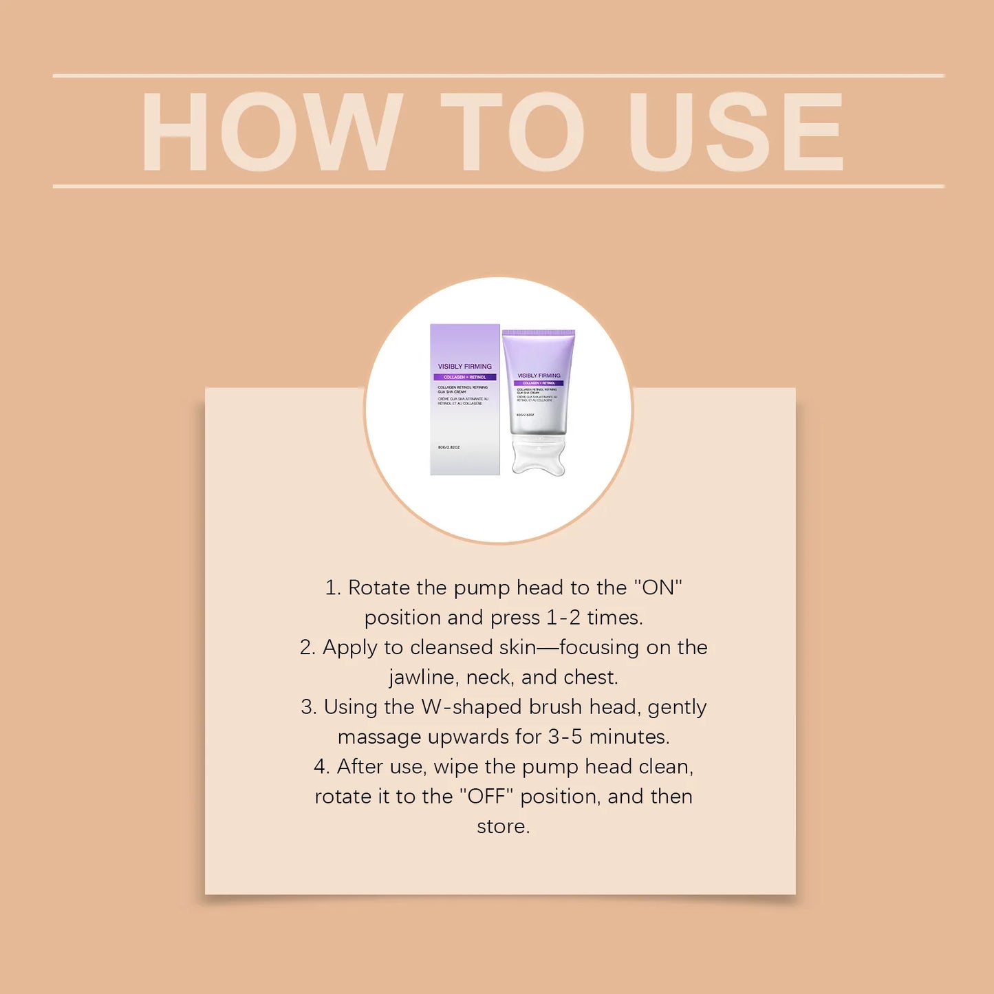 Instant Lifting Face Cream Sculpting Contour Gua Sha Cream Retinol Collagen Lift Sagging Skin Face Cheek Neck Scraping Therapy