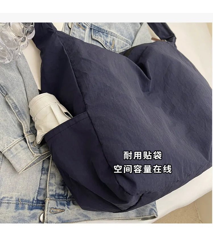 Women's Handbag Large Women Shoulder Shopper Bag Canvas Luxury Designer Cloth Tote Bags for Woman Big Female Daily Commuter City