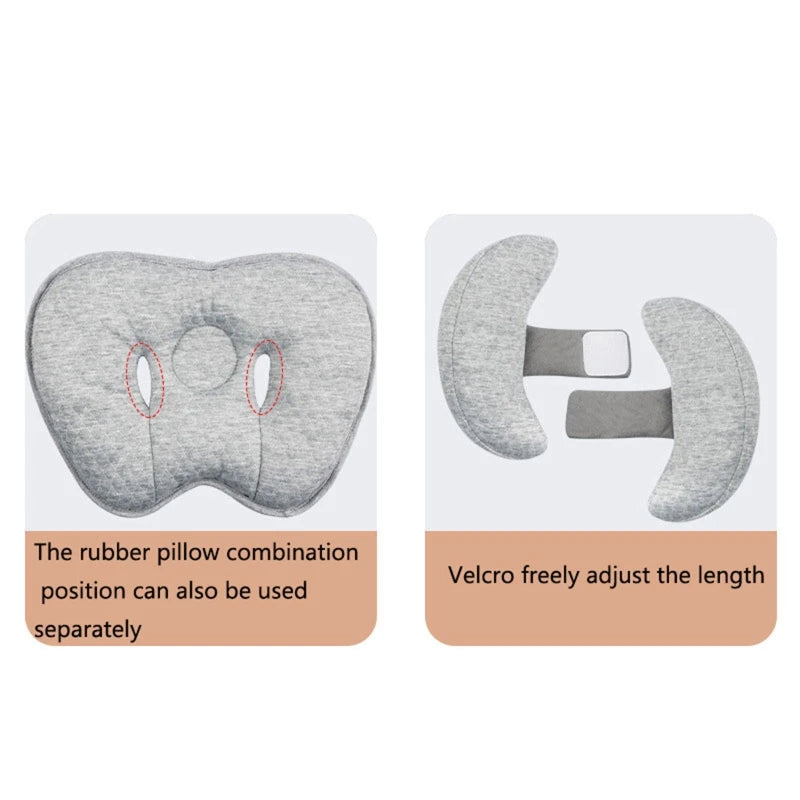 Baby Head Protective Pillow Safety Car Seat Neck Support Sleeping Pillows Adjustable Children U-Shape Headrest Cushion