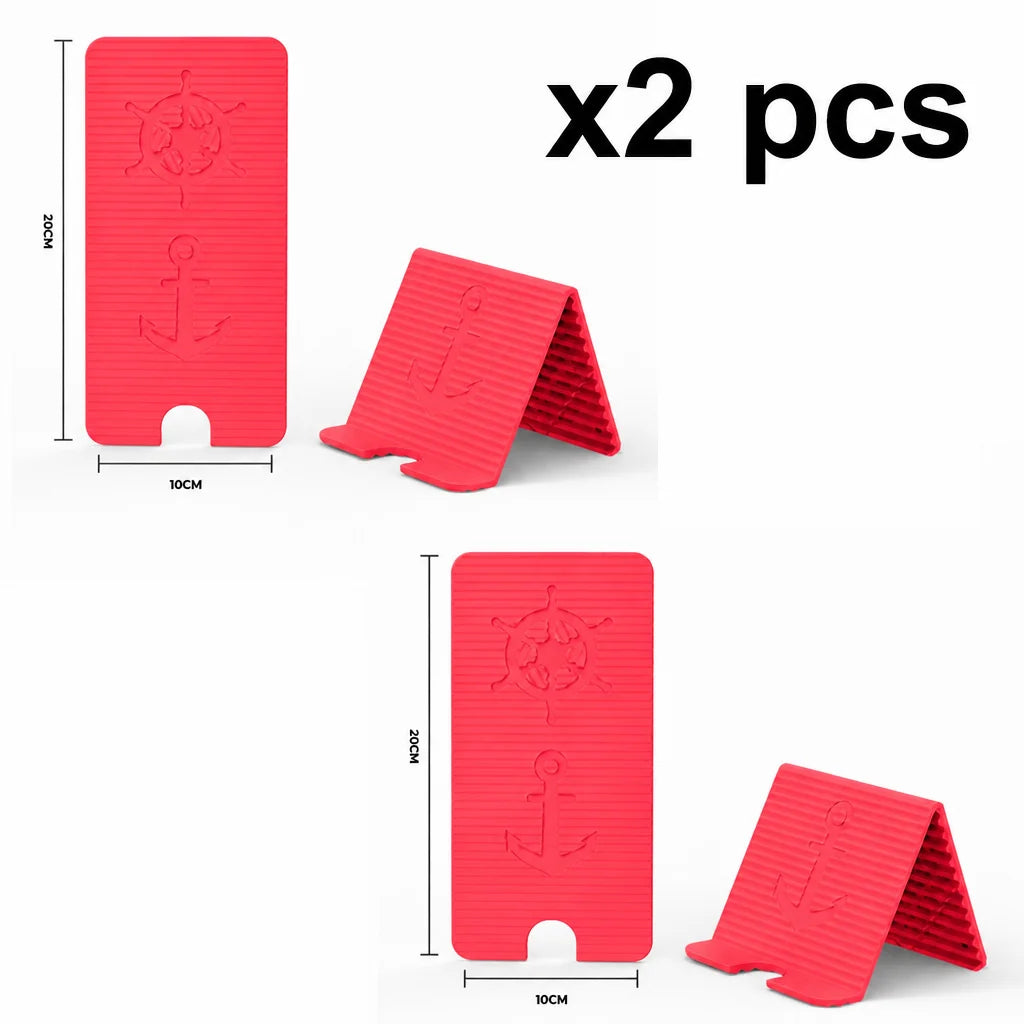 2026 New Flexible Silicone Phone Holder, 360° Bendable Stand, Portable Foldable Universal Mount Ideal for Travel Office Desktop