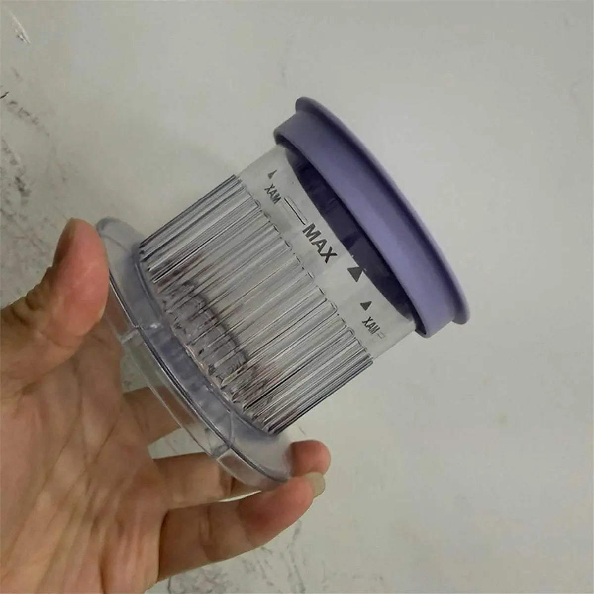 A67Z For Cuisinart Compatible Ice Cream Maker Dessert Cups With Lids- 2 Pack For Fastfreeze 5-In-1 Machine Green Purple