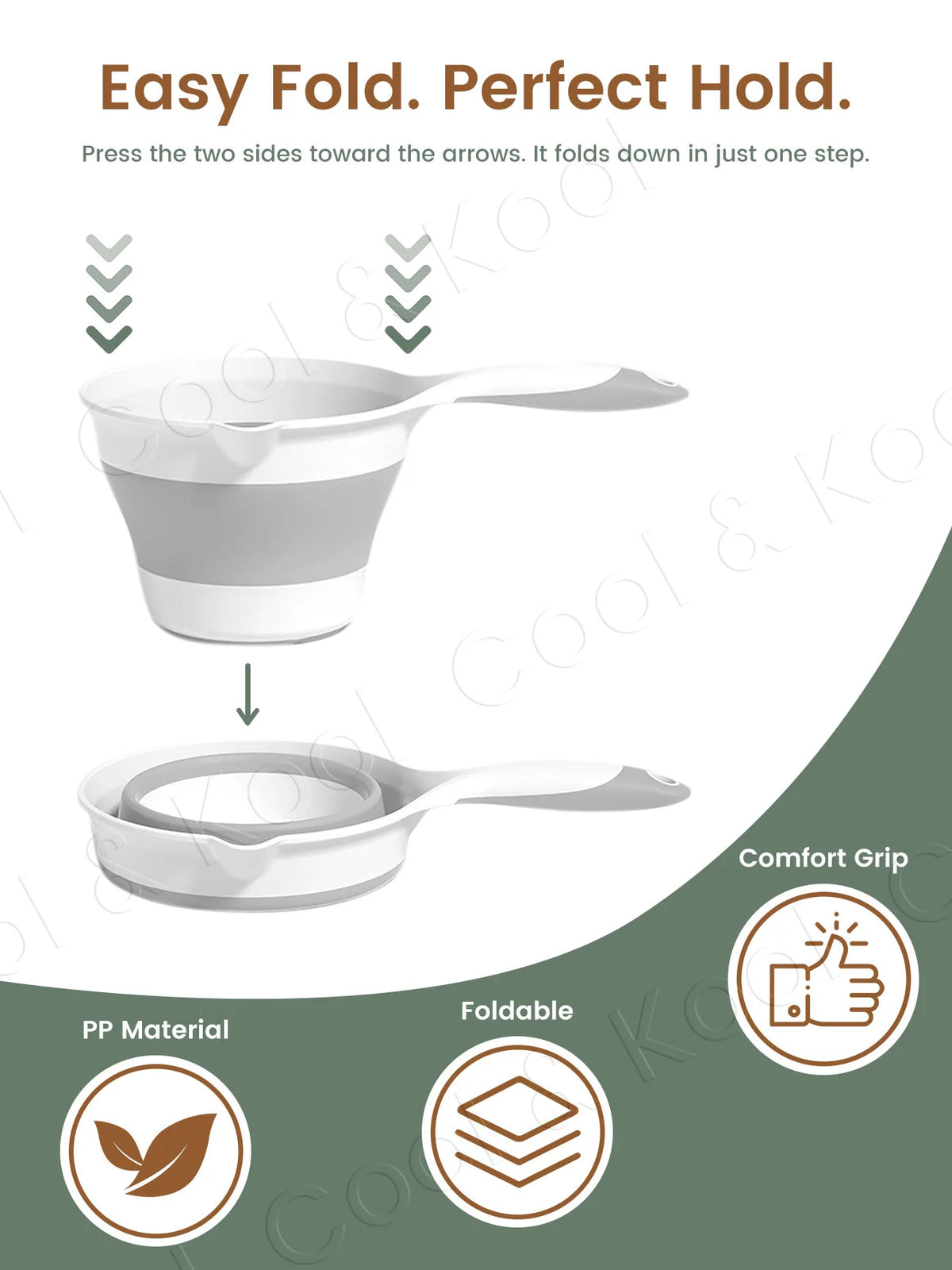 Baby Bath Rinsing Cup, Anti-Slip & Hangable Shampoo Helper for Mess-Free Hair Wash