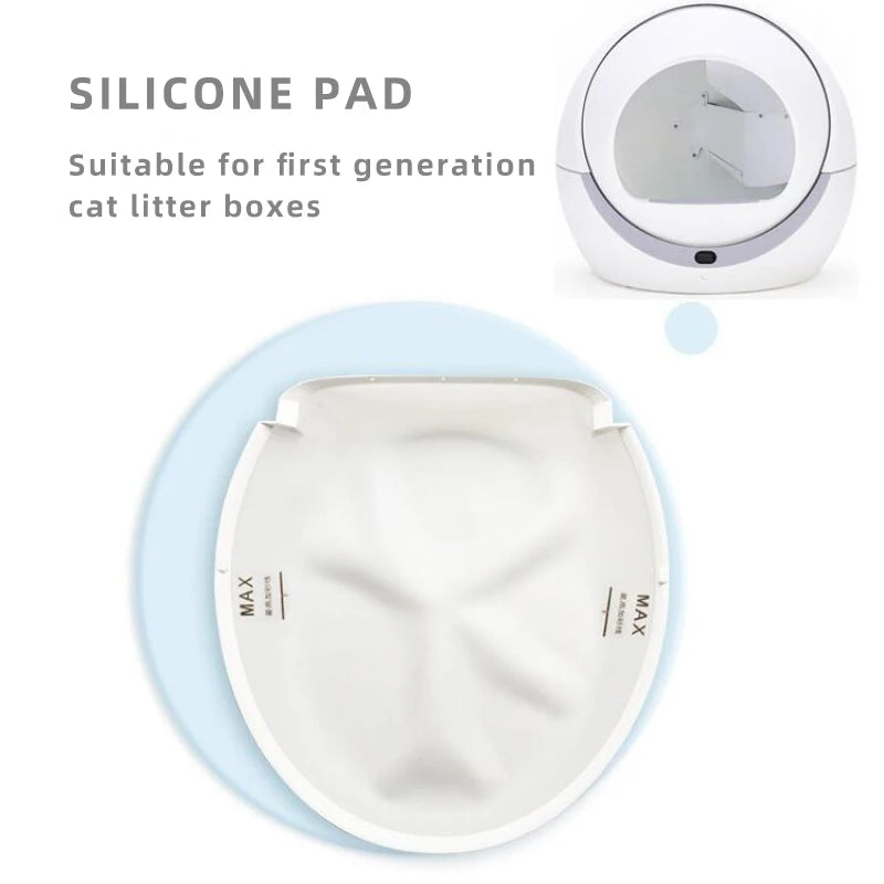 PETREE Smart Toilet Box Silicone Pad Replaceable Base Cat Litter Box Accessories Only for PETREE Generation 1 Cat Litter Box