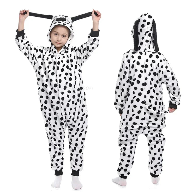 Kigurumi Onesie Kids Unicorn Pajamas For Children Animal Cartoon Blanket Sleepers Baby Costume Winter Boy Girl Licorne Jumspuit