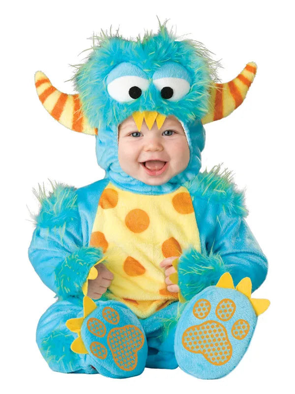 Halloween Baby Boy Girl Clothes Romper Onesie Newborn Toddler Christmas Rompers Flannel Warm Soft Baby Infant Costume