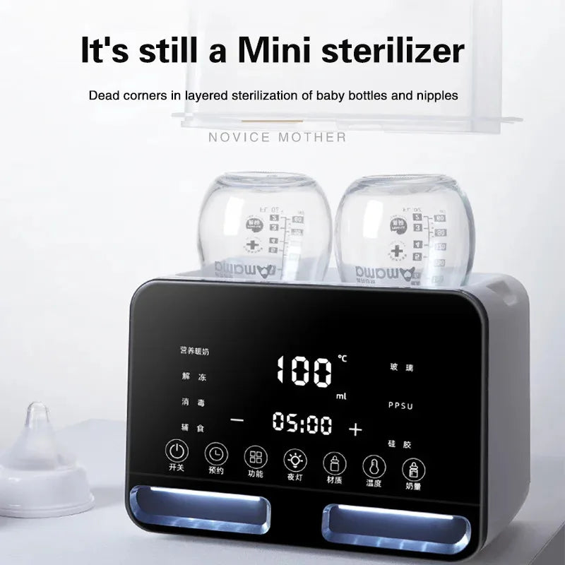2026 NEW HOT Smart Milk Warmer Baby Bottle Thermos Multi-functional Quick Baby Products Breastmilk Warmer Bottle Sterilizer