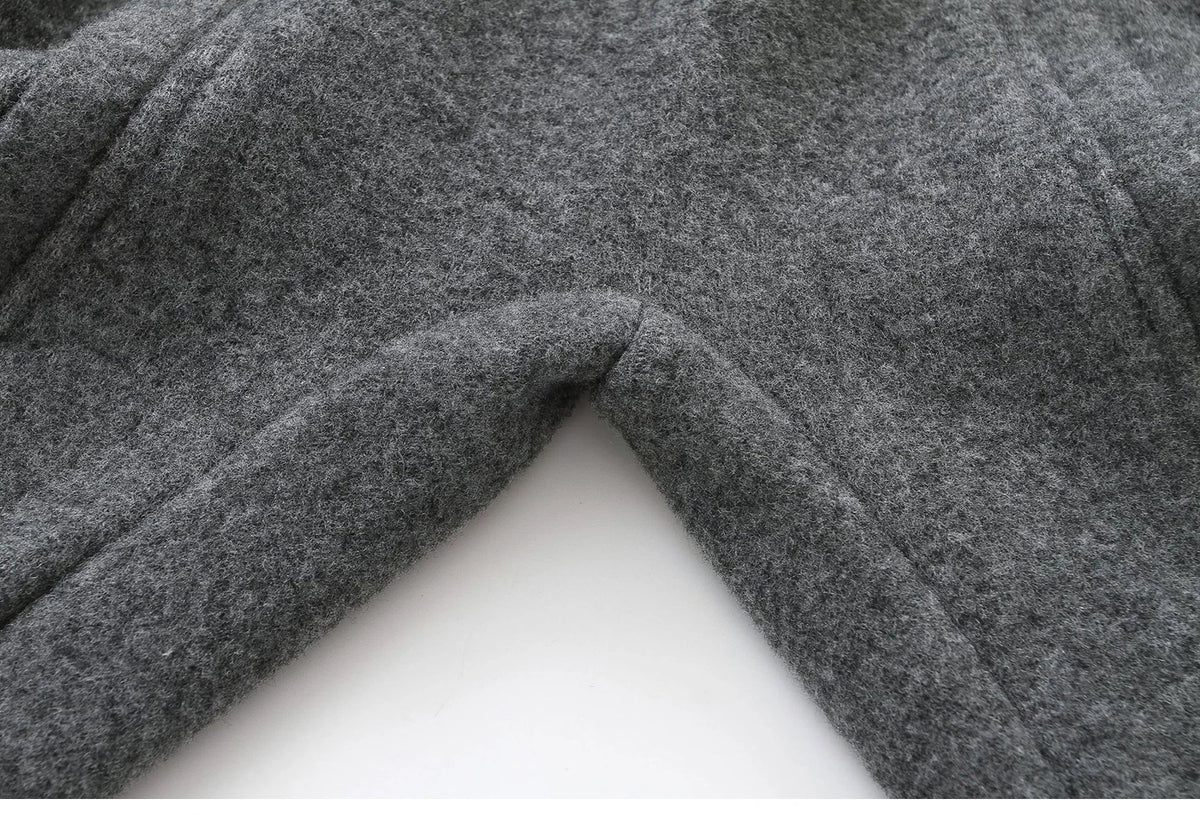 Ircomll New Winter Autumn Infant Newborn Rompers Composite Wool Inside Fleece Girls Boys Jumpsuit Kids Jacket Children Coat