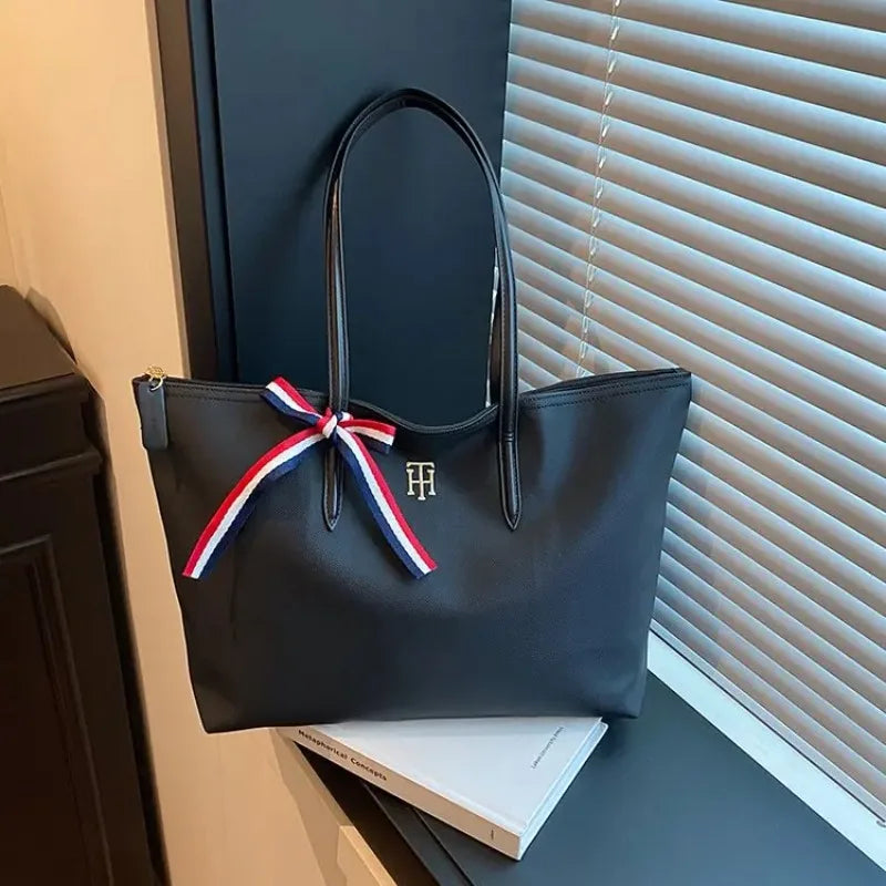 Vintage Elegant Diaper Bag: Luxury Crossbody Handbag For Women With Designer Letter Logo And Large Capacity Tote Function
