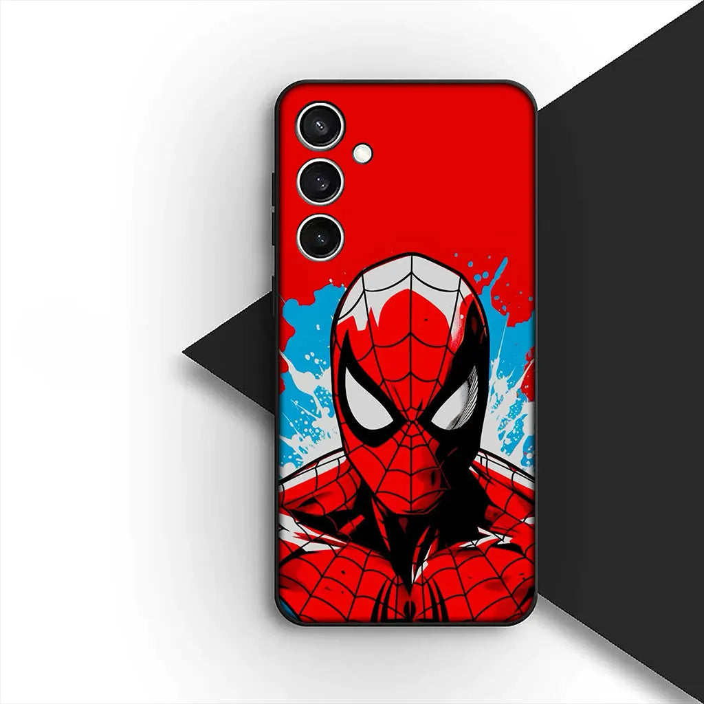 Phone Cover for Motorola Moto G86 G57 E14 E15 G14 G34 G35 G84 G24 A54 G15 Power E22 Casing Soft Case Spider Man Marve Spiderman