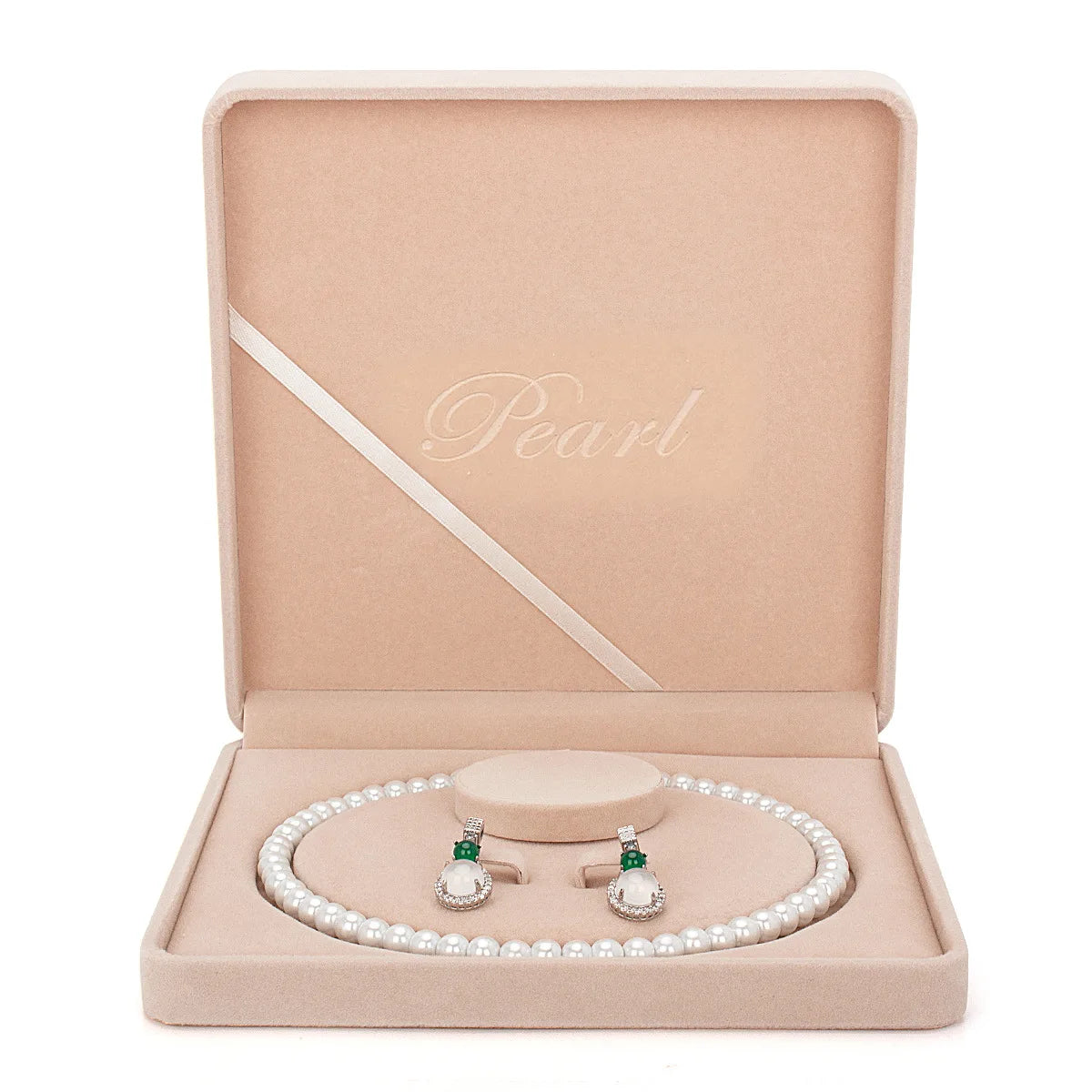Velvet Jewelry Box Set for Necklace Earrings Storage Organizer Holder Wedding Gift Box Jewelry Packaging Display Case Joyero