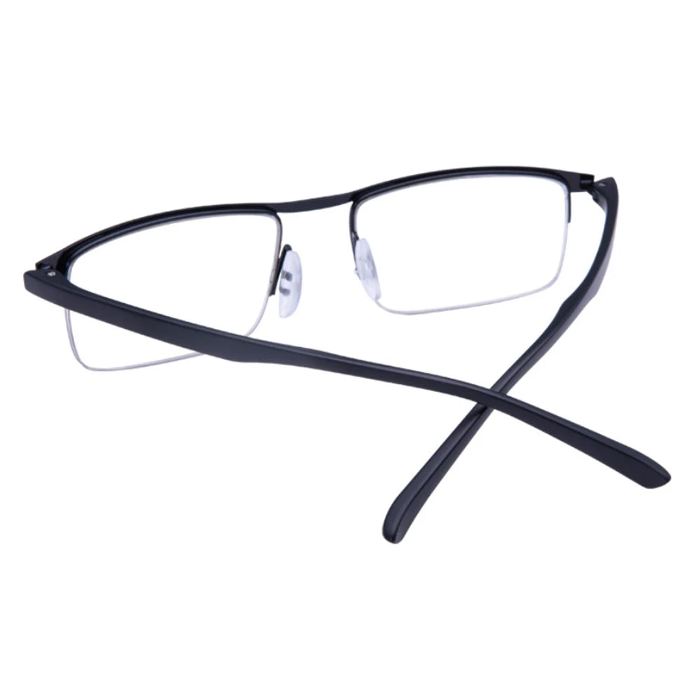Intelligent zoom for both men and women anti-blue light reading glasses, progressive multi-focus dual use reading glasses