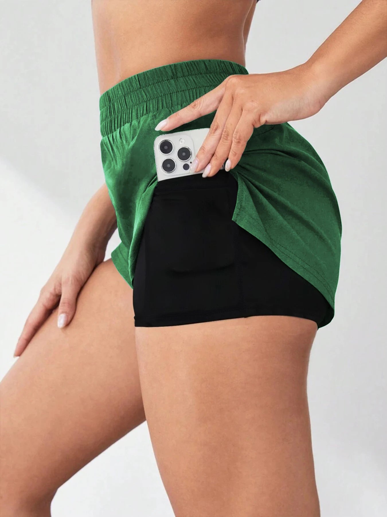 Elegant women's sportswear, sport pants, yoga, fitness, quick-drying aerobic exercises, tennis, badminton, sexy shorts