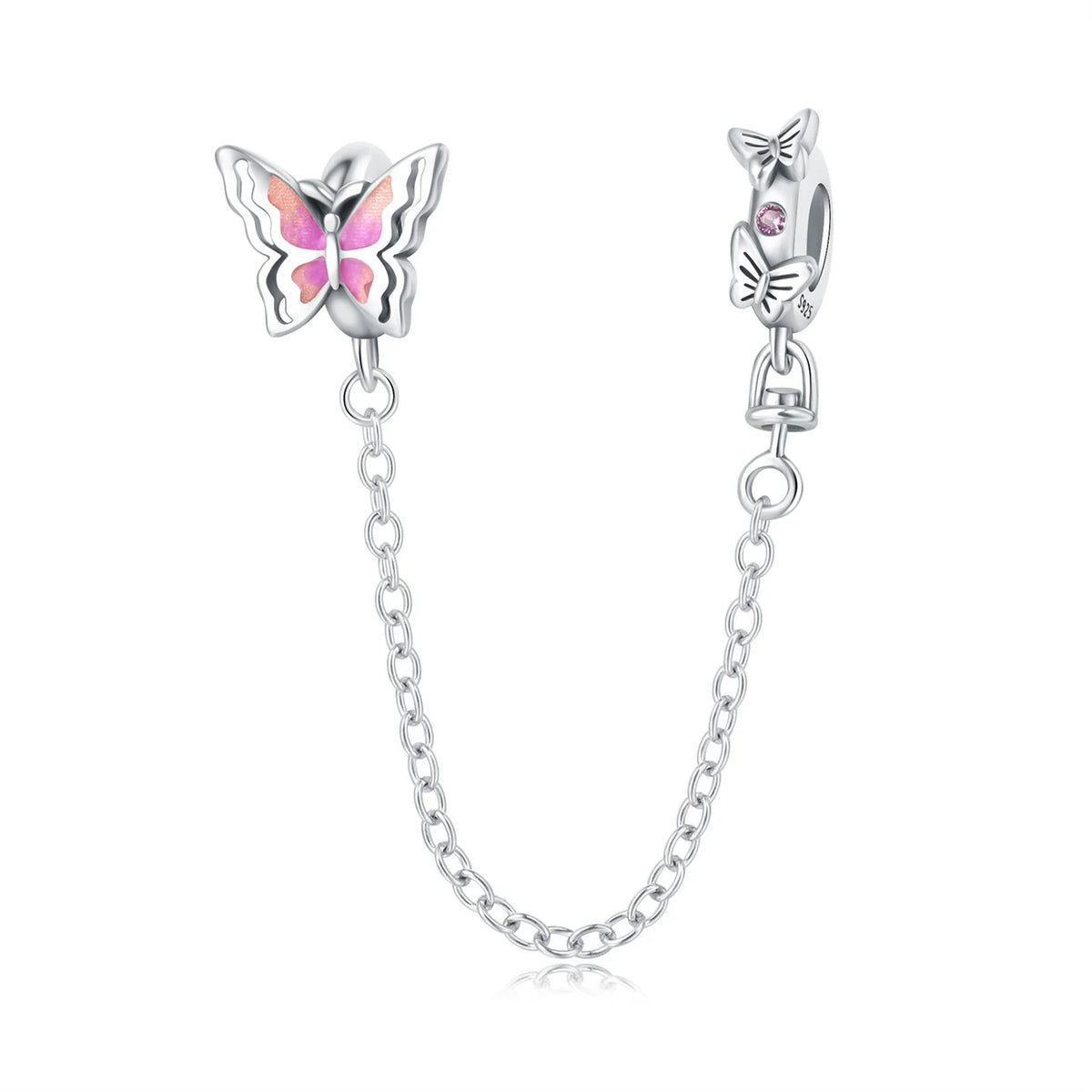 925 Sterling Silver Plated Bee Sunflower Butterfly Charm Pendant Fine Jewelry Women DIY Bracelet Necklace Birthday Party Gift