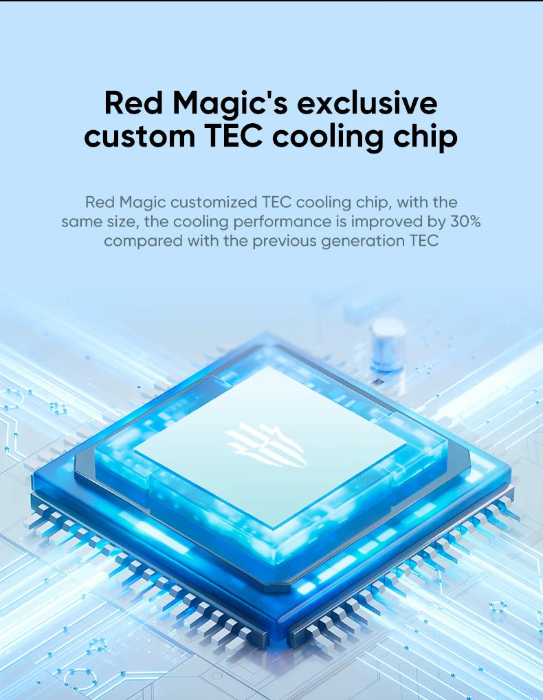 REDMAGIC Cooler 5 Mobile Game Radiator 3D VC Liquid Cooling 36W High Power Cooling For iPhone 16 RedMagic 10 Pro xiaomi 15