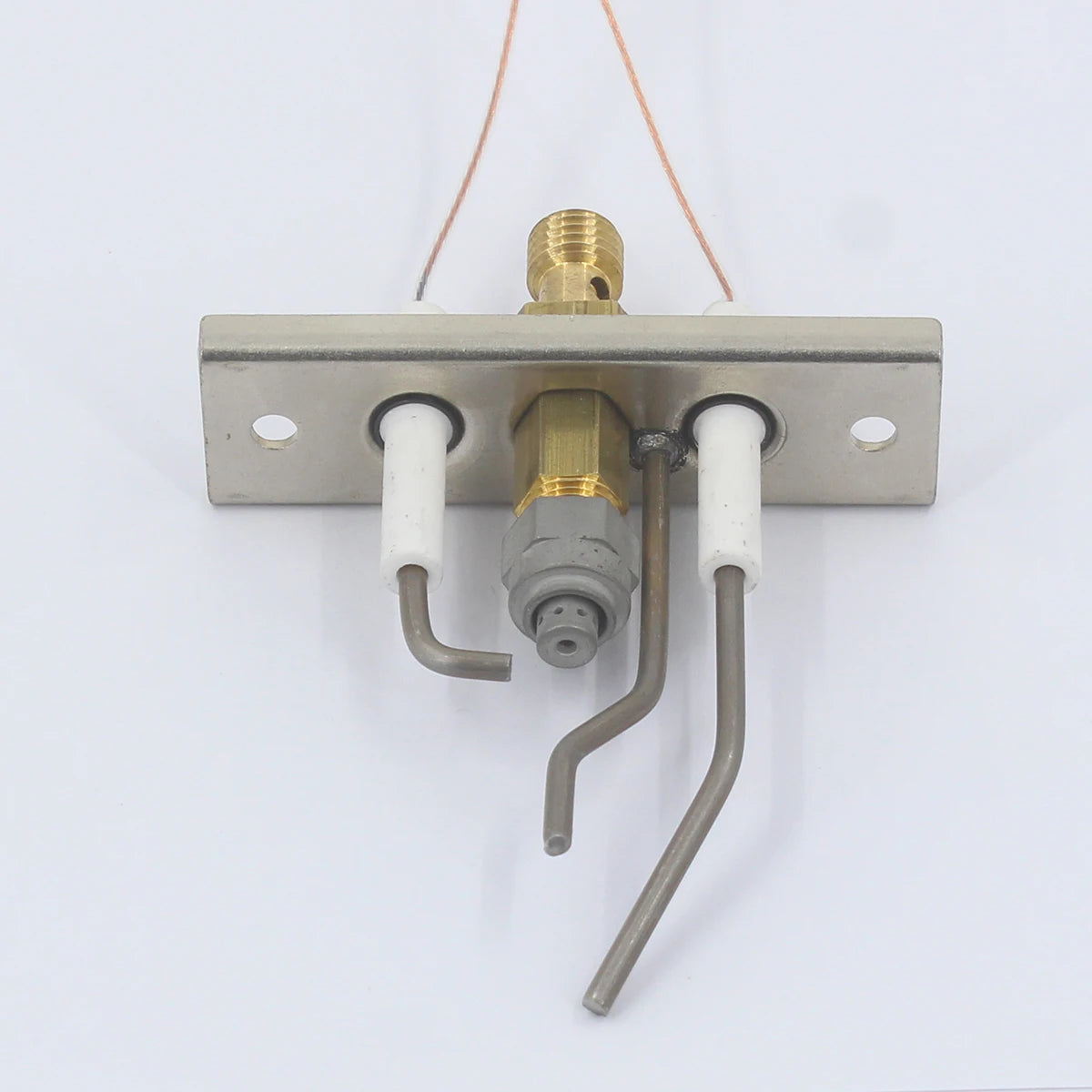 Gas Boiler Pilot Burner Assembly with Ignition Electrode Flame Sensor Thermocouple for Bosch Junkers Supraline 87290125300