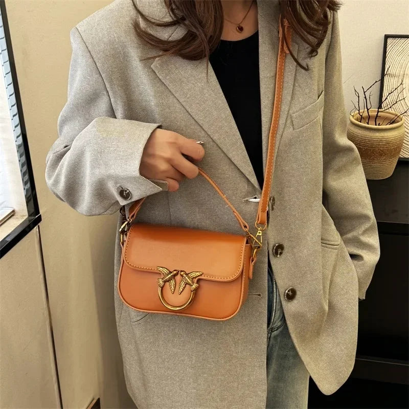 2026 Elegant Fashion Luxury Light Luxury Women's Shoulder Crossbody Bag, Designer Original Leather Tote Bag