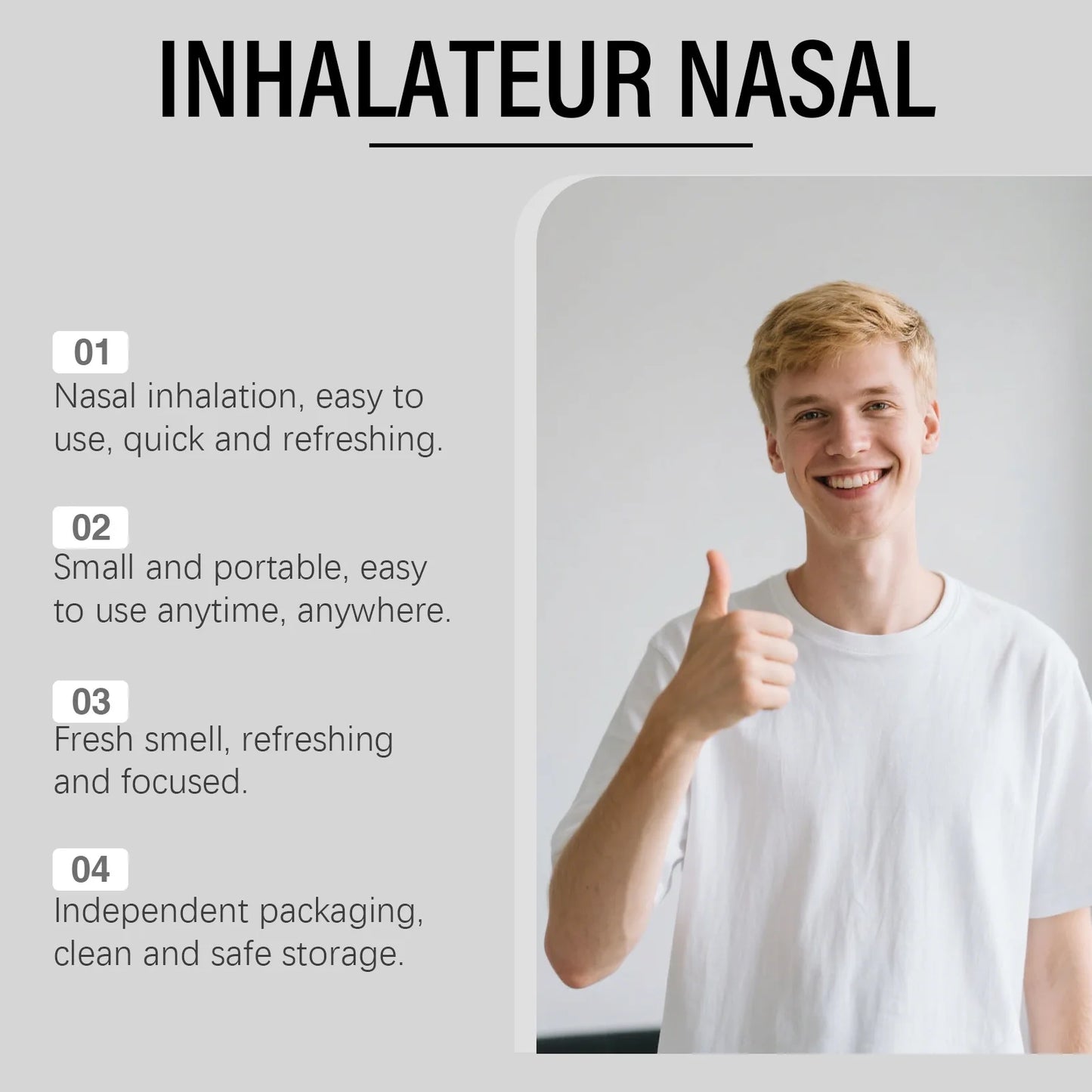 NEW Men's Nursing Nasal Sniffing Stick Gentle Care Daily Nutrition Body Comfortable Inhalation Nasal Sniffing Stick 2026