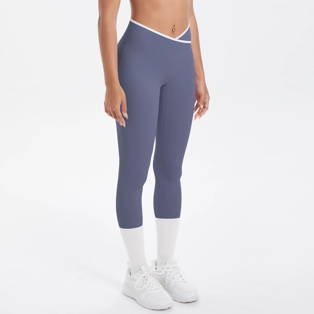 Women Cross High Waisted Sports Suit Breathable Fitness Running Workout Yoga Set Casual Pilates Sportwear Leggings