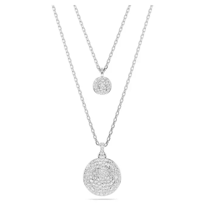 Original 2025 New Luxury Stainless Steel Simple Fine Jewelry for Women Round Necklace Bracelet Earrings Party Accessories