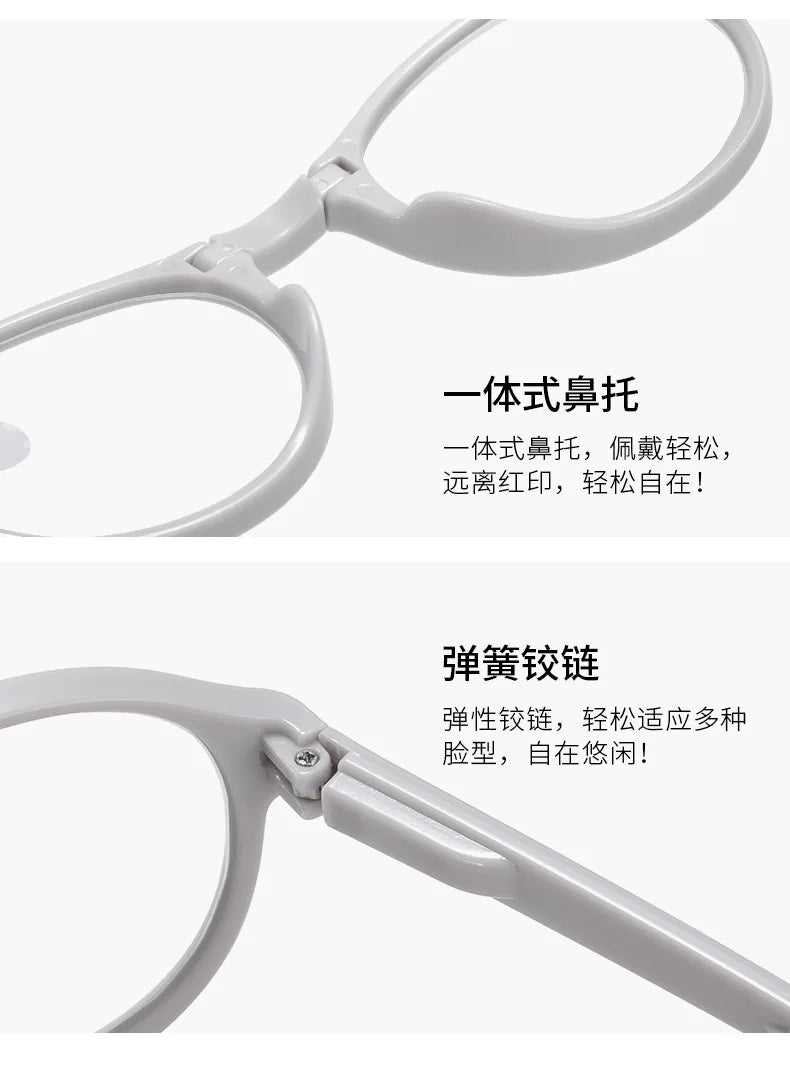 New Folding Reading Glasses Men women Anti Blue Light Presbyopia Eyeglasses Computer Eyewear with +1.5 +2.0 +2.5 +3.0 +3.5