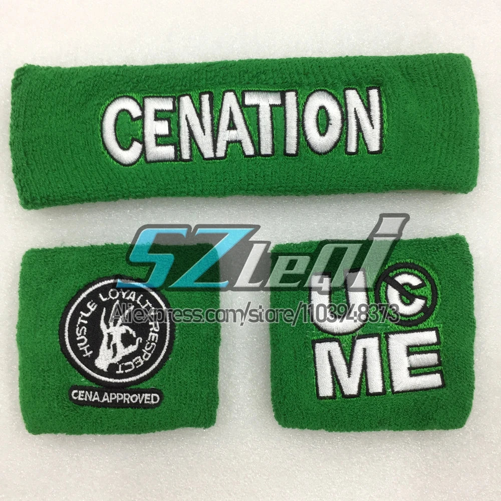 2024 Cotton Unisex Sports Sweatband For JOHN CENA Wristband Gym Running Safety Wrist Support Brace Wrap Bandage Wrist Protector
