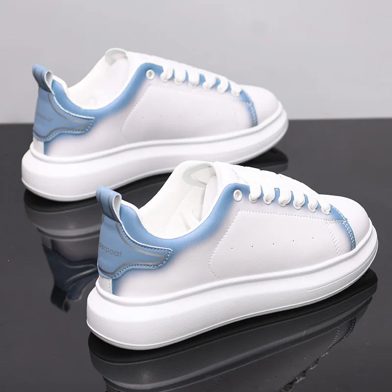 New Luxury Design Sneakers For Men Fashion White Board-shoe Soft Women Walking Shoes Running Shoes Couples Sneakers Tennis shoes