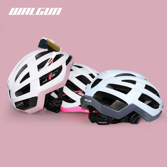 WALGUN New Ultralight Cycling Helmet Safety Cap Bicycle Helmet for Racing Bike Equipments Road MTB Adult Bike Helmets 240g