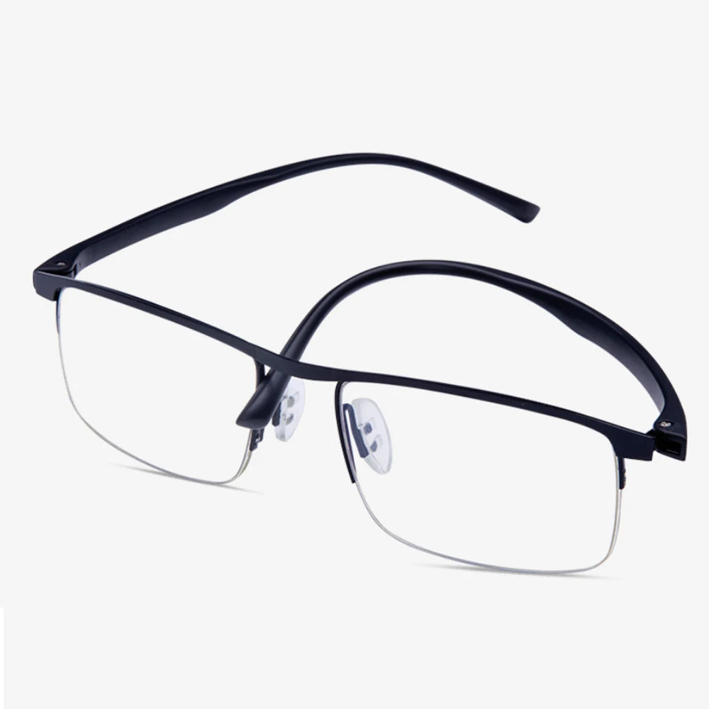 Intelligent zoom for both men and women anti-blue light reading glasses, progressive multi-focus dual use reading glasses