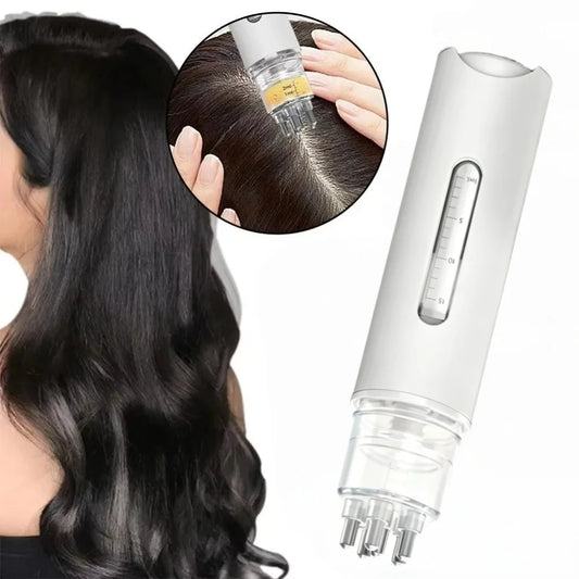 Portable Scalp Medicine Applicator Oil Liquid Guiding Massager Anti Hair Loss Scalp Scalp Applicator Liquid Comb Anti Hair Loss