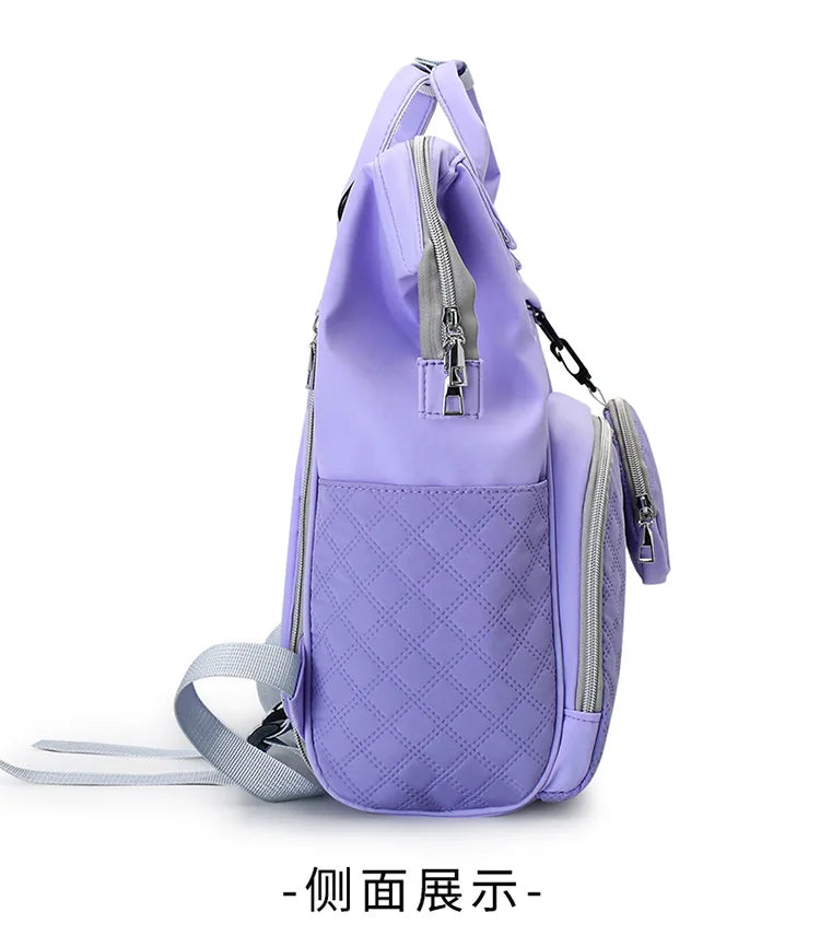 Diaper Bag Backpack Baby Essentials Travel Tote Multifunction Waterproof with Changing Station Pad Stroller Straps Big for Mommy