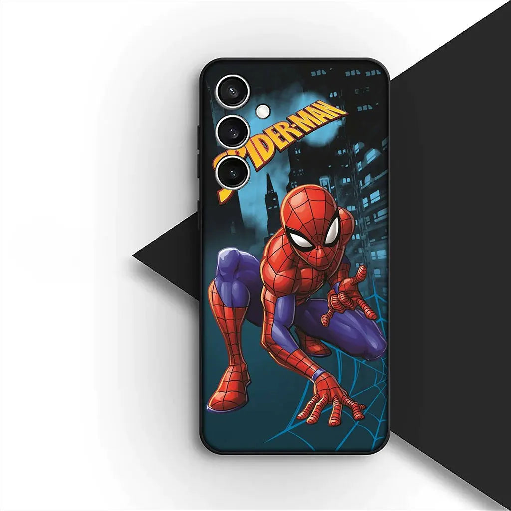 Phone Cover for Motorola Moto G86 G57 E14 E15 G14 G34 G35 G84 G24 A54 G15 Power E22 Casing Soft Case Spider Man Marve Spiderman