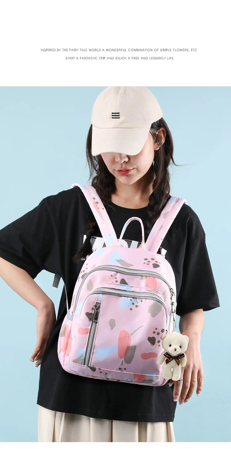 Fashion Mummy Travel Stroller Bag Large Capacity Mother Bag Carrying Pregnant Baby Nappy Backpack Activity Baby Diaper Backpack