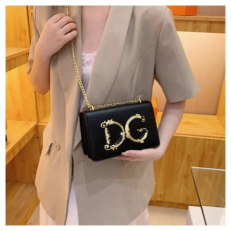 Leather Diaper Bag Vintage Textured Retro Square Satchels Shoulder Bag For Women Trendy Fashionable Large Capacity