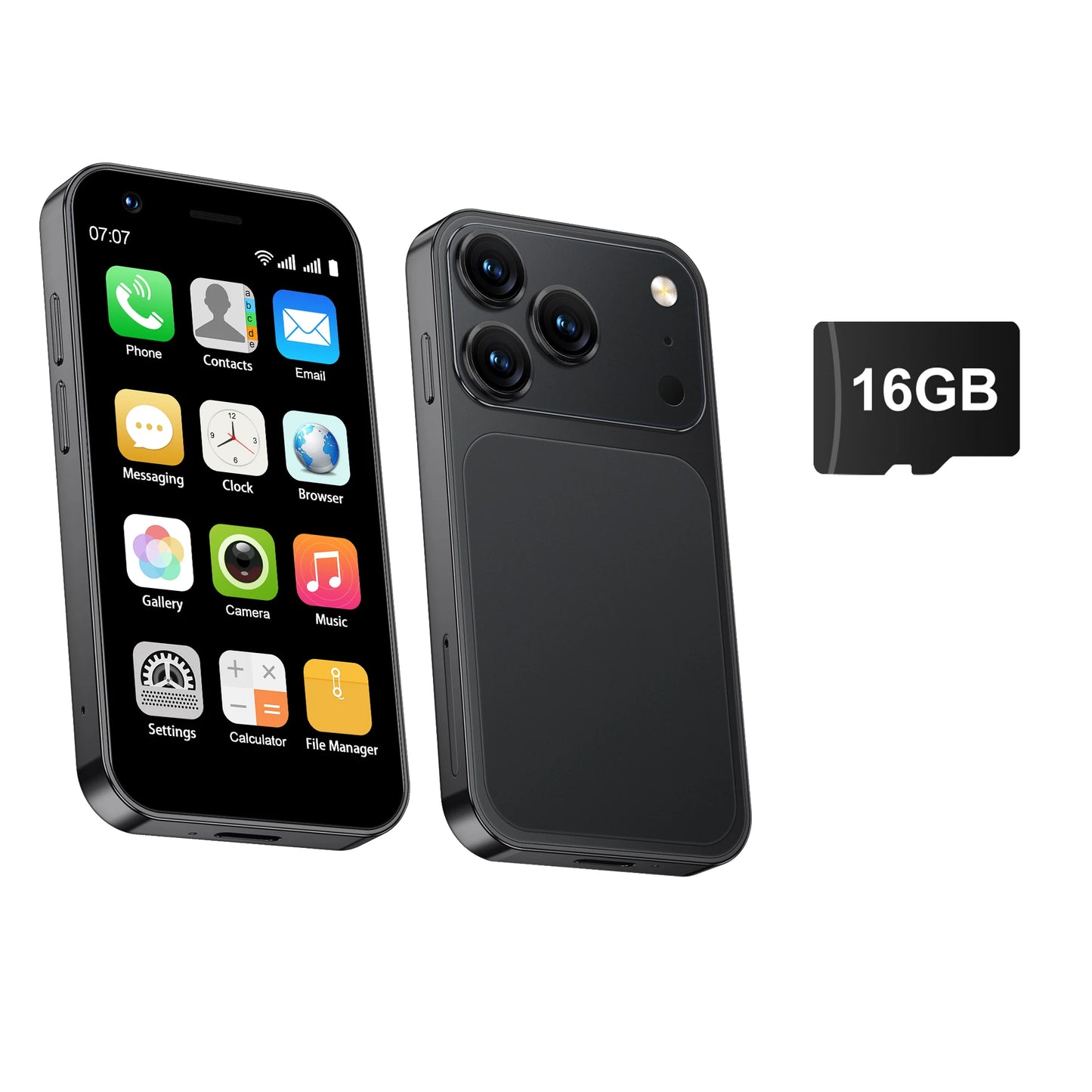 SERVO 18SE MINI Android Pocket Smartphone 2 SIM Standby 3.0" Screen 2GB+16GB WhatsAPP WiFi 3G WCDMA Super Small Smart Cellphones
