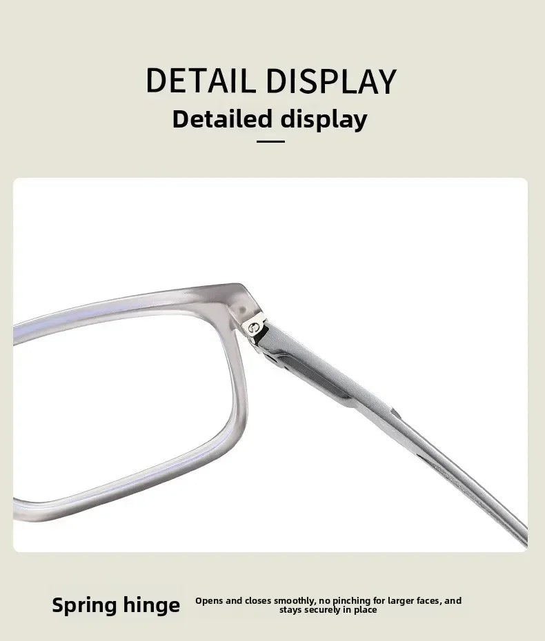 New Multifocal Photochromic Reading Glasses Unisex Ultra-Lightweight TR90 Bifocal Presbyopia Eyewear with Plus Diopter 0 To +4.0