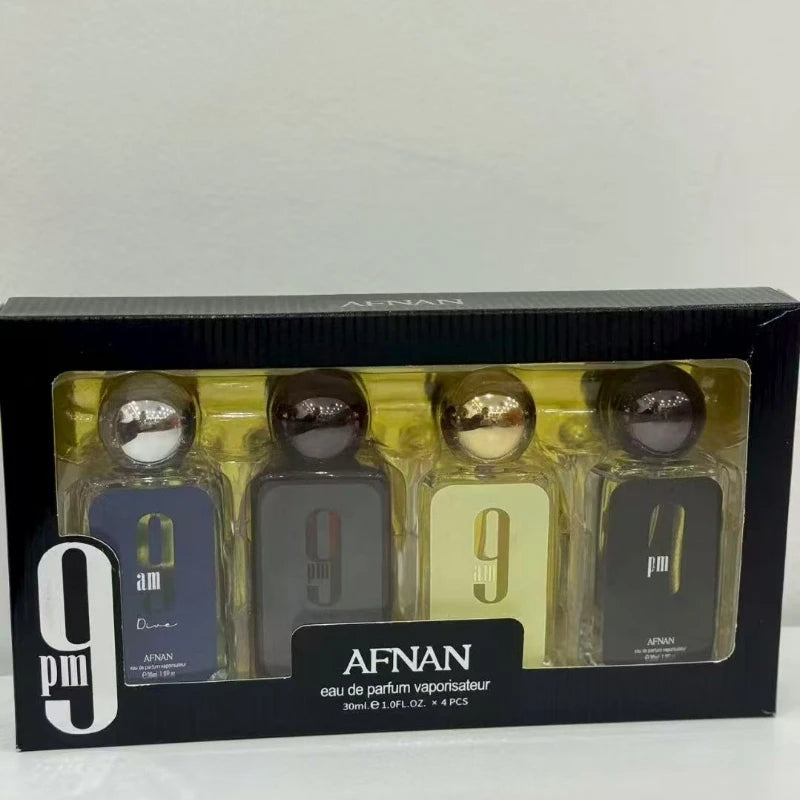 Perfumes and Colognes Set Gift Perfumes Arabes Afnan 9pm Man Cologne Luxury Elegant Lasting Woody Fragrance for Men and Women