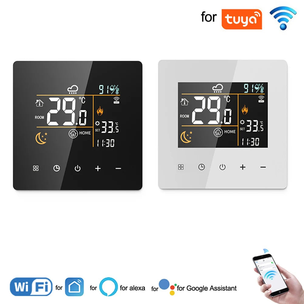 For Tuya Smart WiFi Thermostat And Hygrometer Digital Temperature Controller Temperature Humidity Infrared Controller