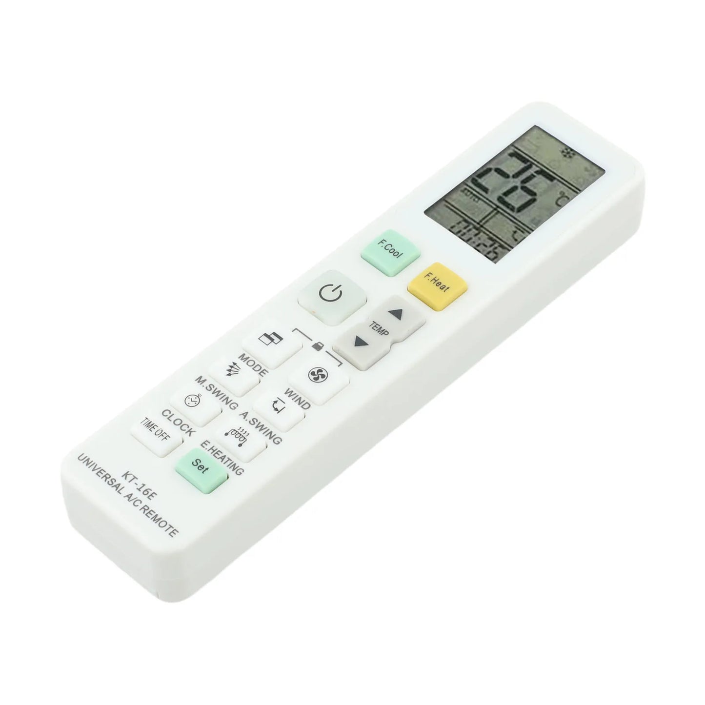 Air Conditioner Remote Control Replacement Parts English Version Household Air Conditioning Parts Infrared And RF Communication