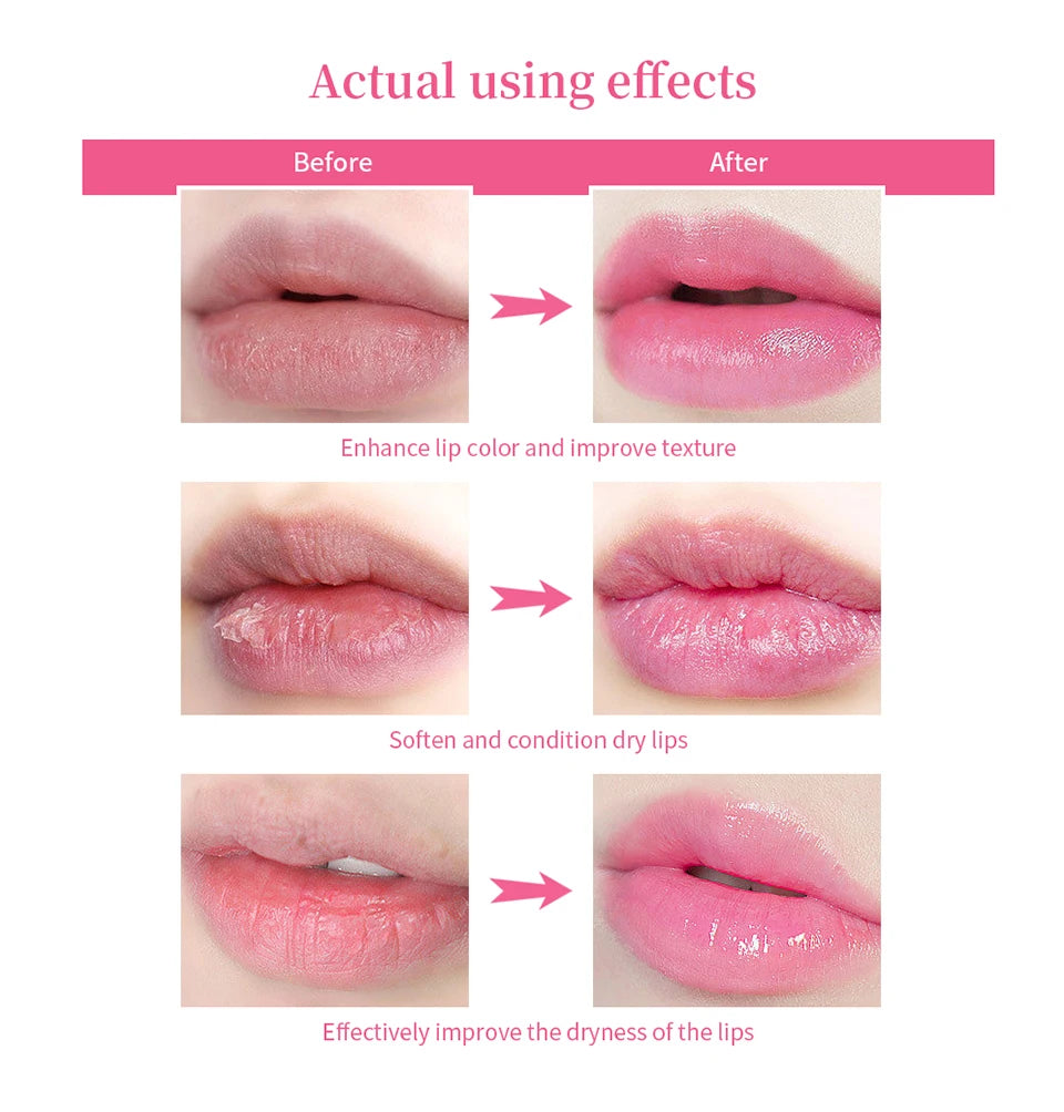 ibcccndc Pink Lip Serum Lotion Moisturizes Moisturizes And Plump Lips Removes Dead Skin Pink Lip Essence Brightener Use Of  Face