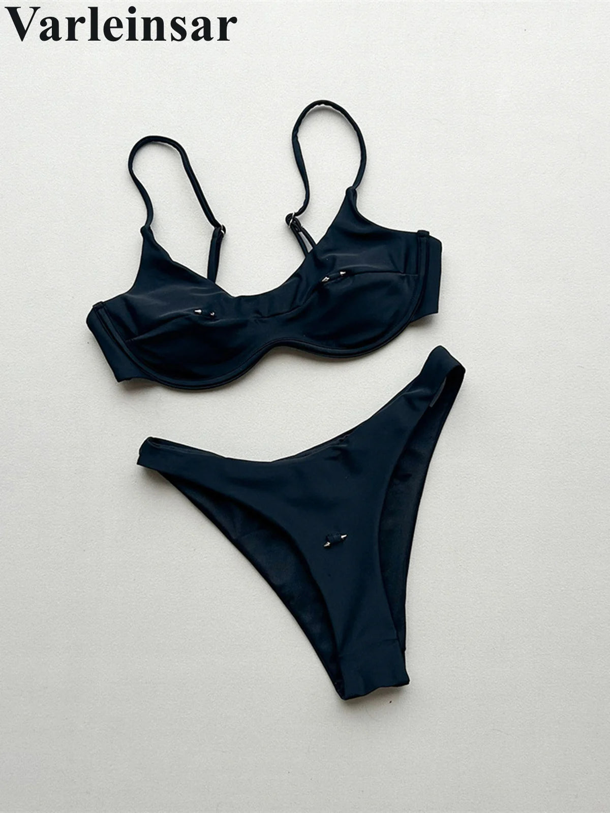 New Sexy Underwired Bikini Female Swimsuit Women Swimwear Two-Pieces Bikini Set Brazilian Padded Bather Bathing Suit Swim V7743