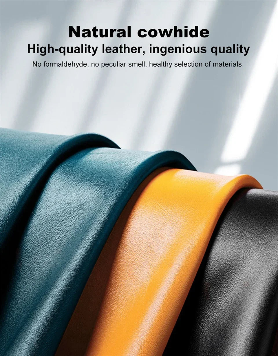 Official Quality Leather for Magsafe Case for IPhone 17 Pro Max 16 15 14 13 Pro Max Air Original Magnetic Charging Case