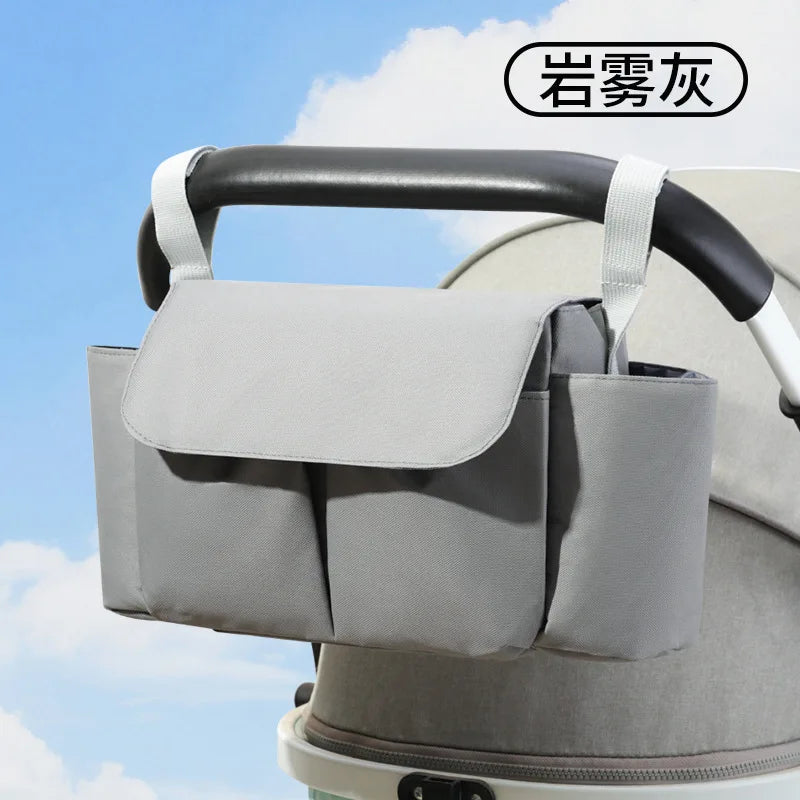 Baby Stroller Hanging Bag Accessories, Large Capacity Stroller Storage Bag, Shoulder Bag, Mother and Baby Bag, Diaper Bag Gifts